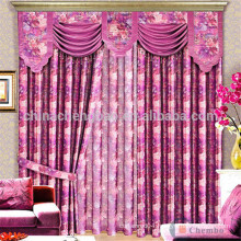 Hotsale printed design wireless motorized stage curtains